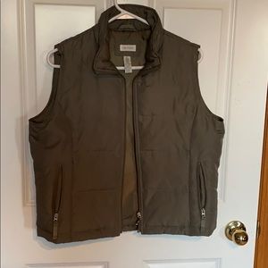 Olive Puffy Vest